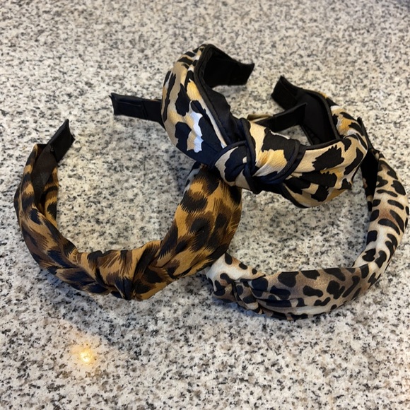 Red Dress Boutique Accessories - Set of 3 animal print headbands